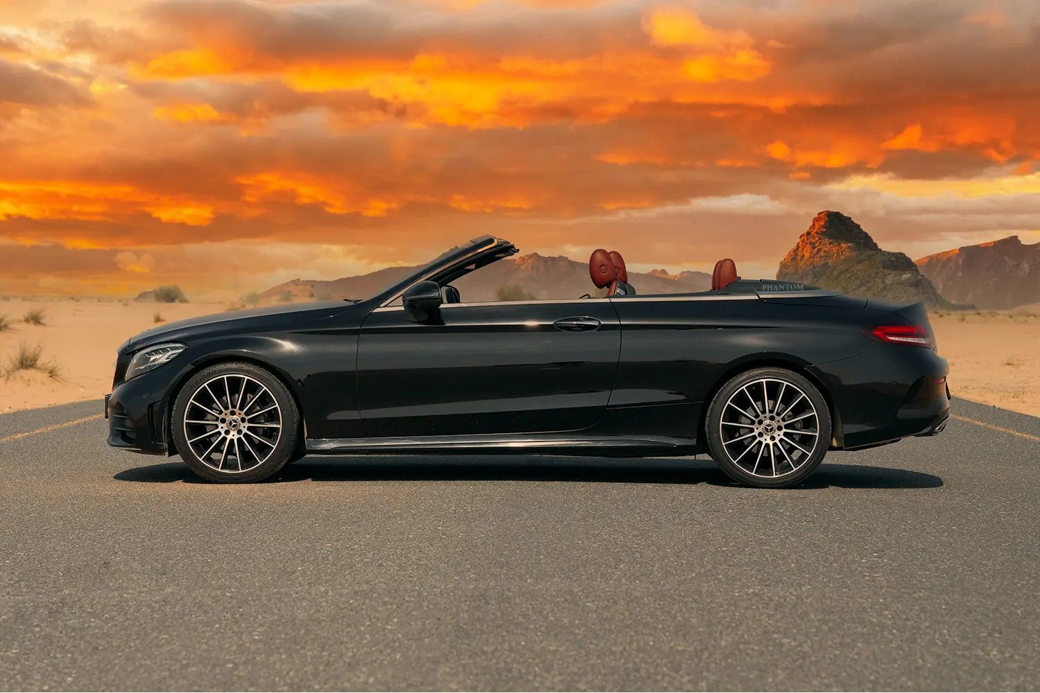 Mercedes C200 Convertible full